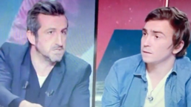 Johan Micoud et Bertrand Latour au coeur d'un clash - Source : capture d'écran, L'Equipe du Soir
