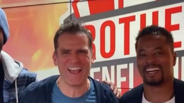 Jérôme Rothen et Patrice Evra ont fait la paix, leur vidéo fait le buzz - Source : capture d'écran, RMC