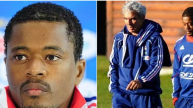 Patrice Evra balance sur la taupe de Knysna - Source : capture d'écran, Twitter