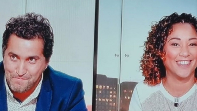 Virginie Sainsily compare Nabil Djellit à Cheb Mami et provoque un fou rire (capture YouTube)