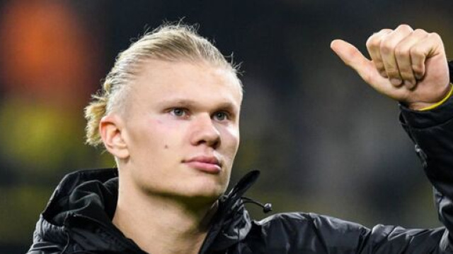Erling Haaland pas certain de continuer avec Dortmund. (crédit Twitter)