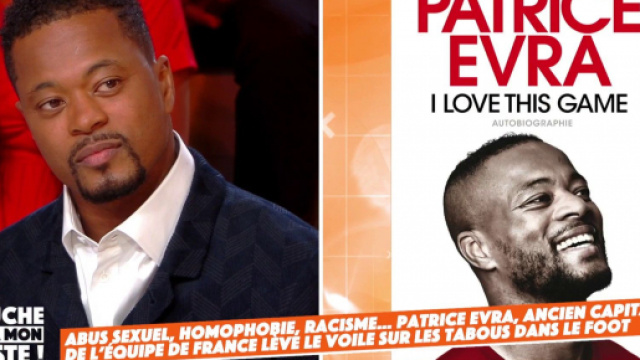 Patrice Evra fait la promotion de son livre