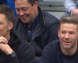 Brady and Edelman became close friends during their stint with Patriots (Image source: ESPN/YouTube)