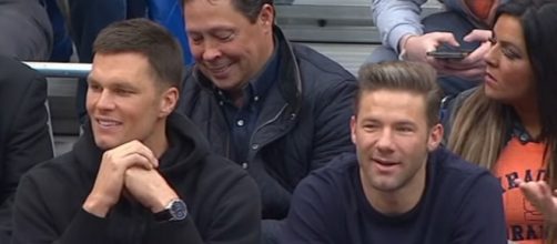 Brady and Edelman became close friends during their stint with Patriots (Image source: ESPN/YouTube)