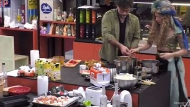 GF Vip, danni in cucina per Barù e Soleil.
