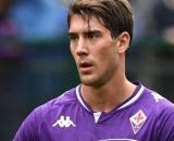 in Foto Dusan Vlahovic, giocatore della Fiorentina.