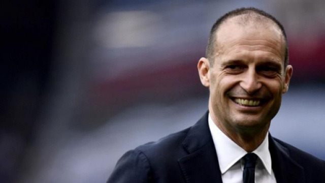 Allegri, tecnico della Juventus.