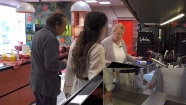 GFVip, Katia schifata dalla sporcizia lasciata in cucina: 'Io non metto le mani' (Video).
