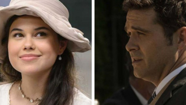 Una vita, trame Spagna: Aurelio tenta di abusare di Anabel, Soledad gli punta una pistola.