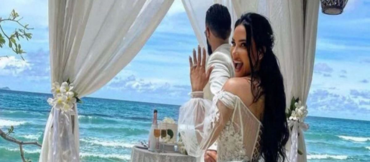 Milla Jasmine revele la photo de ses fiancailles a la surprise generale