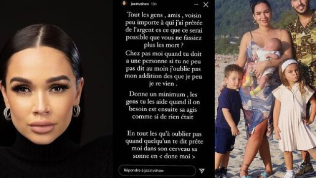 Jazz en manque d'argent, elle demande un remboursement à ceux à qui elle a prêté des sous - Source : montage, Instagram