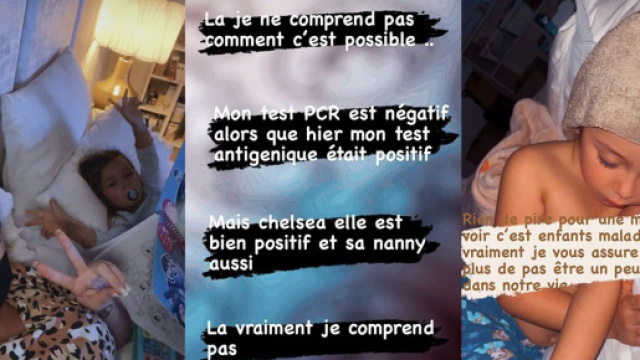 Jazz et Chelsea ont attrapé le Covid-19, la famille est en quarantaine - Source : capture, Snapchat
