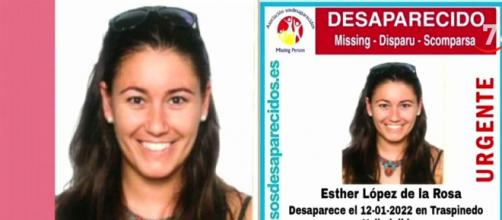 Esther, joven desaparecida en Traspinedo (@CyLTVNoticias)