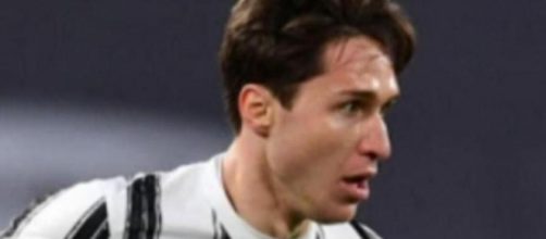Federico Chiesa, centrocampista della Juventus.