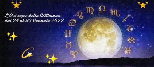 L'oroscopo della settimana dal 24 al 30 gennaio 2022.