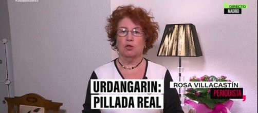 La periodista ha reprochado la supuesta infidelidad de Urdangarin (Captura de pantalla de La Sexta)