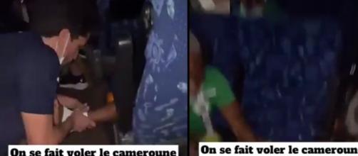 Les joueurs des Comores n'ont pas eu la préparation idéale avant leur match contre le Cameroun - Source : capture d'écran, Twitter