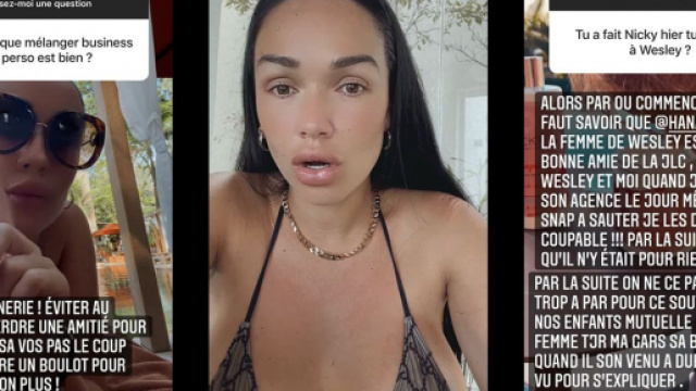 Jazz retourne dans son ancienne agence Weevents - Source : montage, Instagram