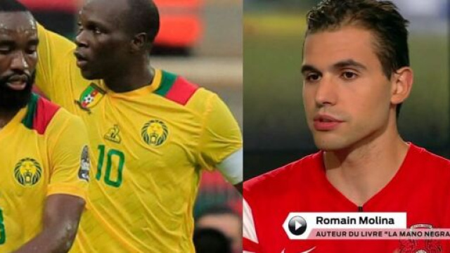 Cameroun : Les accusations de tricherie de Romain Molina enflamment - Source : montage, Twitter