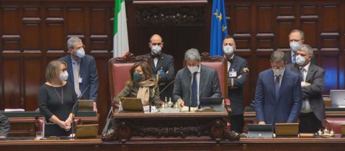 Quirinale, fumata nera al primo scrutinio, prove di dialogo tra Salvini e Letta.