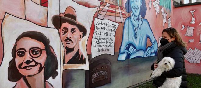 Giorno della memoria: un murale dedicato a Anna Frank è stato presentato a Firenze
