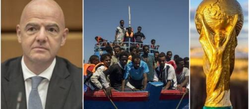 Les propos de Gianni Infantino sur l'Afrique et les migrants scandalisent la toile - Source : capture d'écran, Youtube
