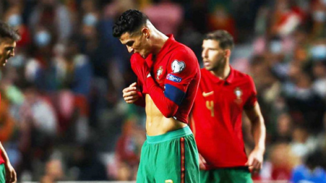 Ronaldo agacé par une note donnée par Transfermarkt - Source : capture d'écran, Twitter