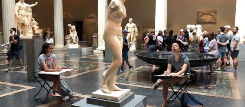 Anne Willieme's ArtMed inSight class at the Metropolitan Museum of Art (Image source: Anne Willieme/Courtesy)