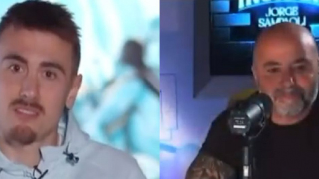 Valentin Rongier n'a pas hésité à charrier son entraîneur de l'OM sur Twitch. (crédit Twitch OM)