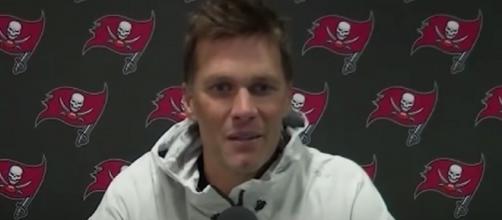 Brady improved his record vs Jets to 31-8 (Image source: Tampa Bay Buccaneers/YouTube)