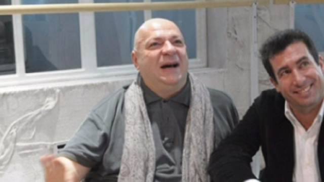 Paolo Calissano con Mauro Coruzzi.