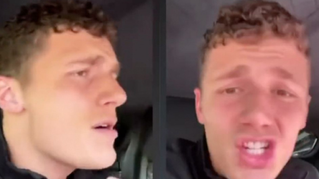 Benjamin Pavard s'essaye à la chanson sur Instagram - Source : capture d'écran, Twitter