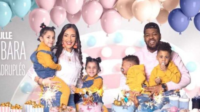 La famille Bambara des quadruplets : Des problèmes sérieux de scolarisation des enfants - Source : TFX