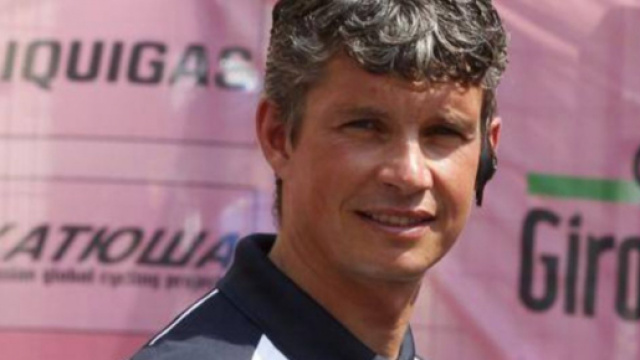 Paolo Savoldelli, ex corridore e opinionista Rai.