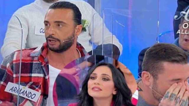 U&D, Matteo Ranieri in lacrime sbotta con Armando: 'Sono rimasto deluso da te'.