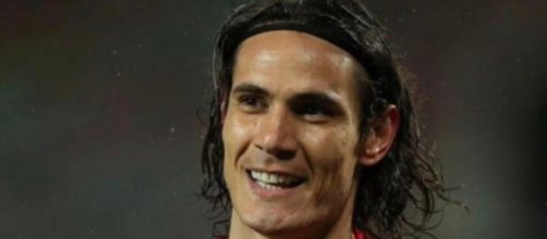 Edinson Cavani, giocatore del Manchester United.