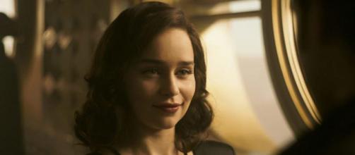 Emilia Clarke as Qi'ra in "Solo: A Star Wars Story" (Image source: Lucasfilm/Disney)