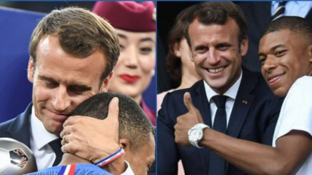 Kylian Mbappé président, Emmanuel Macron croit en un grand avenir pour le génie français - Source : Montage, Youtube