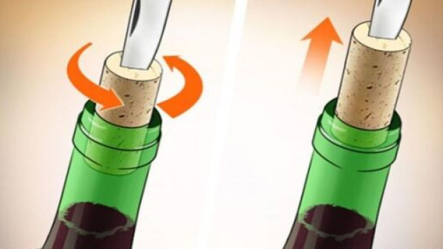 Pompe à vélo, chaleur... 6 techniques pour ouvrir une bouteille de vin sans tire-bouchons - Source : image d'illustration