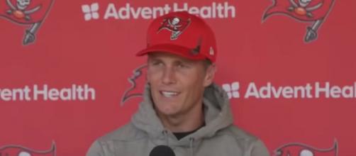 Brady can earn up to $2.25 million in bonuses this week (Image source: Tampa Bay Buccaneers/YouTube)