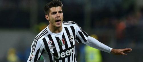 Alvaro Morata, giocatore della Juventus.