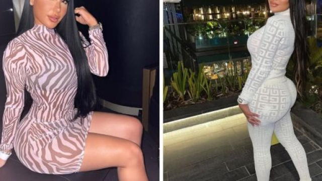 Une petite fille a comparé le postérieur de Milla Jasmine à celui de Maeva Ghennam - Source : montage, Instagram