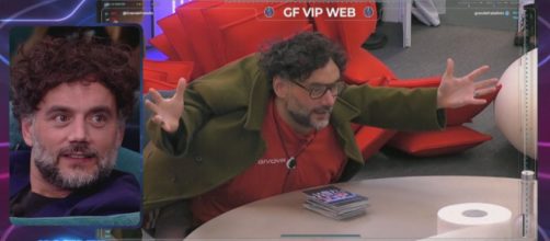 GF Vip, Barù sbotta contro Signorini