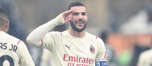 Theo Hernandez miglior giocatore di Venezia - Milan. Foto di: acmilan.com