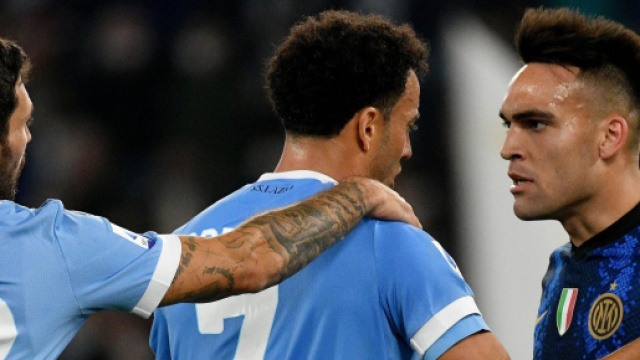 L'Inter batte la Lazio a San Siro.