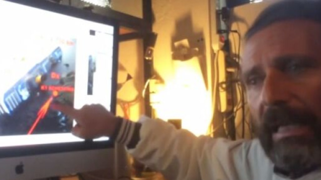 Schettino in un video di autodifesa prima dell'inizio della detenzione nel 2017 in cui sosteneva di non aver abbandonato la nave.