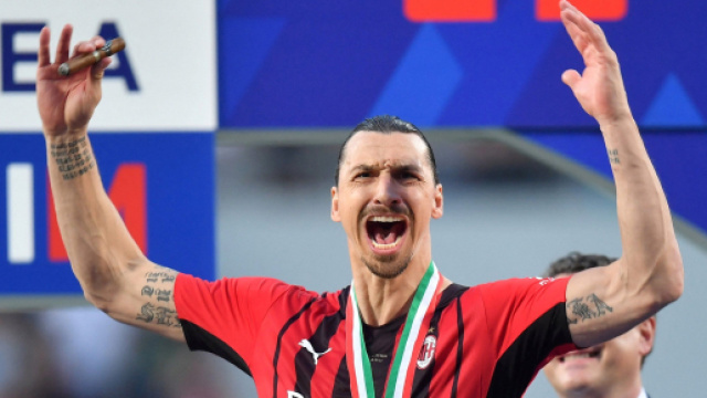 Ibrahimovic, attaccante del Milan.