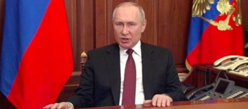 Putin ha acusado a los servicios de inteligencia ucranianos del ataque al puente de Kerch (Captura de pantalla de la televisión estatal rusa)