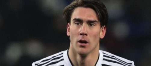 Dusan Vlahovic, giocatore della Juve.