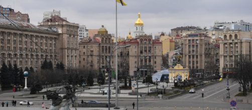 La città di Kiev prima dei missili russi.